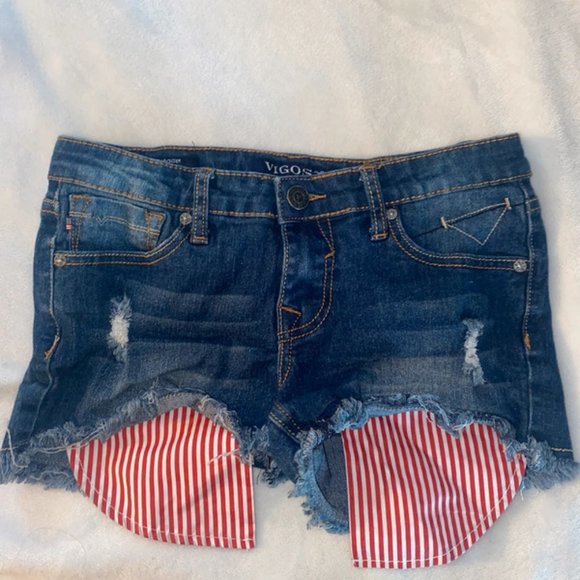 Blue shorts (4th of July - Picture 1 of 4